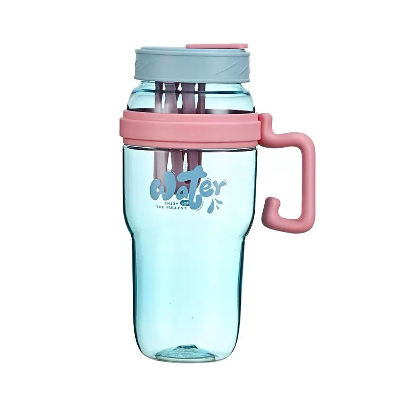 Kawaii Portable Plastic Water Bottle
