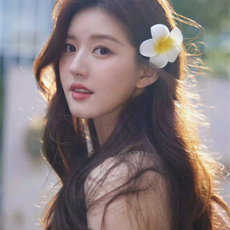 Floral Hair Clip Diecutsmart floral-hair-clip-diecutsmart