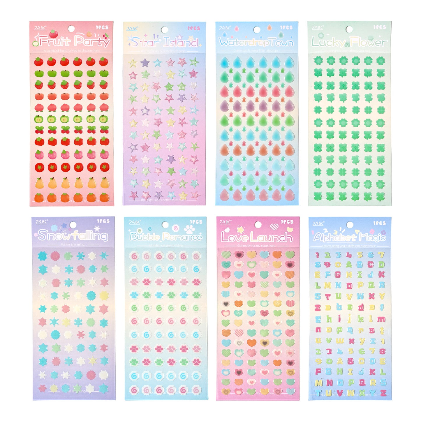 Kawaii Jelly Sticker