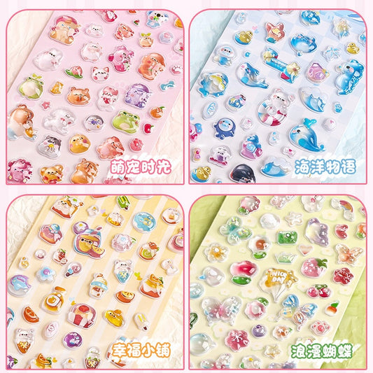 Kawaii Puffy Sticker