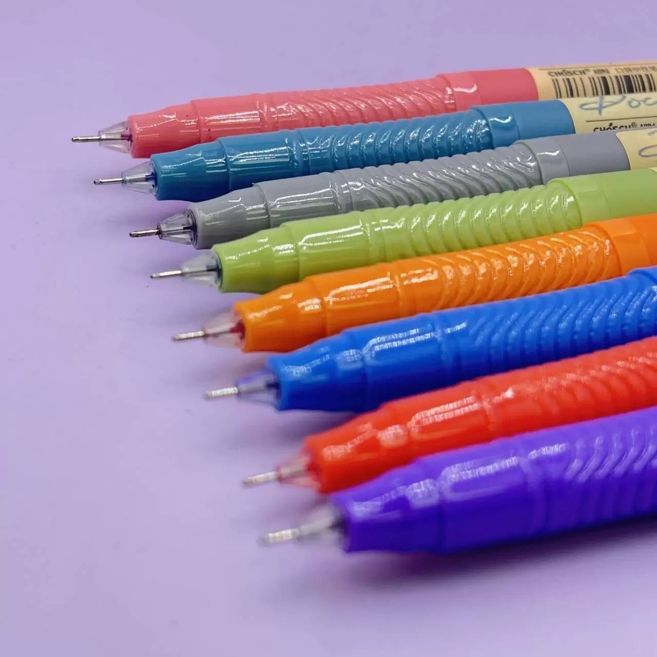 Denim Pocket Gel Pen Set (8 Colors)
