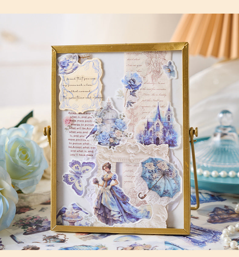 Victorian Vintage Sticker Book (24 Sheets Book)