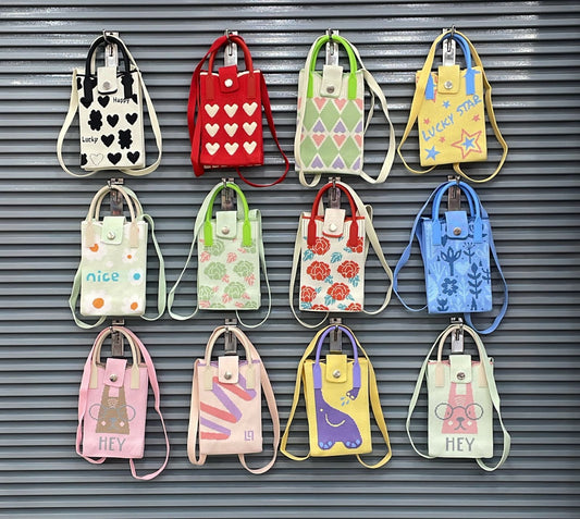 Korean Knitted Sling Bag