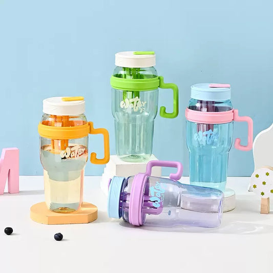 Kawaii Portable Plastic Water Bottle