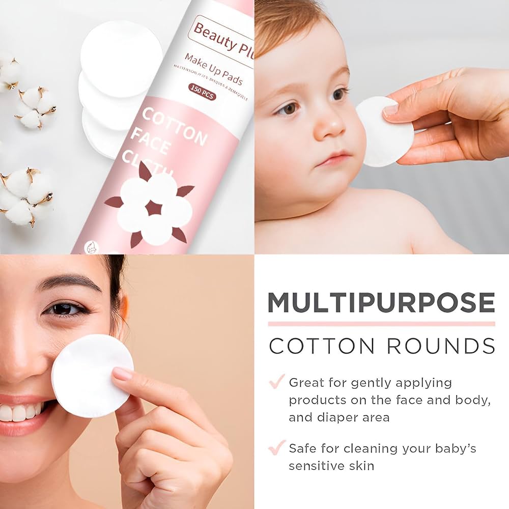 Facial Cotton Pad (150pcs)