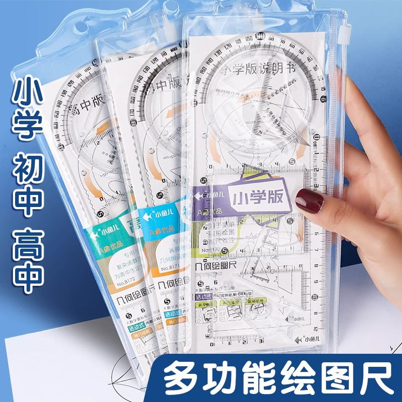 Geometry Ruler Set