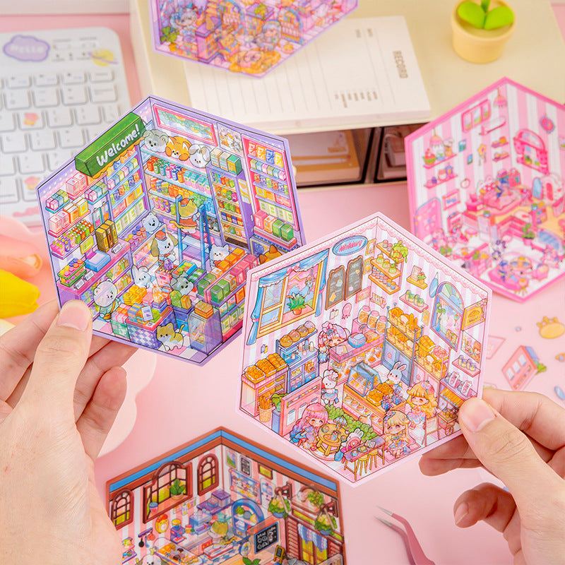 Landscape 3D Sticker