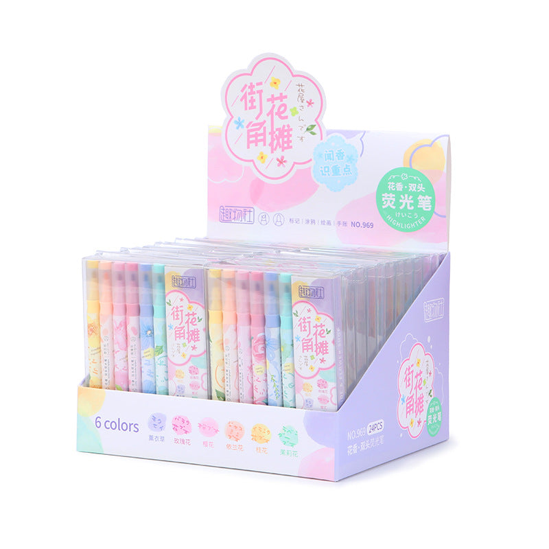 Fruit scented Highlighter set of 6pcs