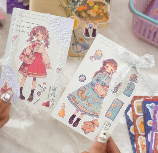 Girly Deco Sticker Book