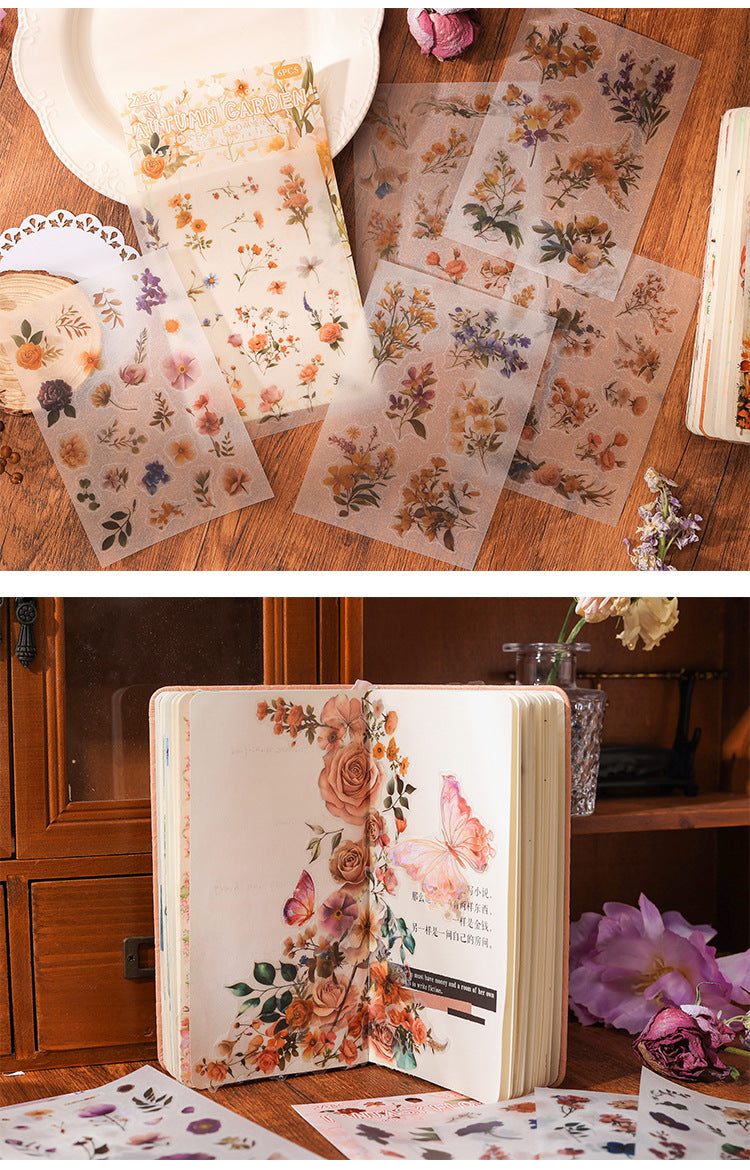 Butter Sheet Journal Stickers (6pcs Set)