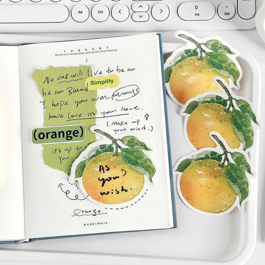 Watercolor Fruits Sticky Note