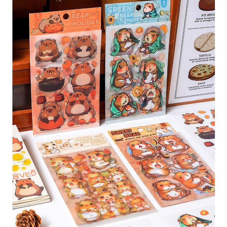 Kawaii Animal Deco Stickers