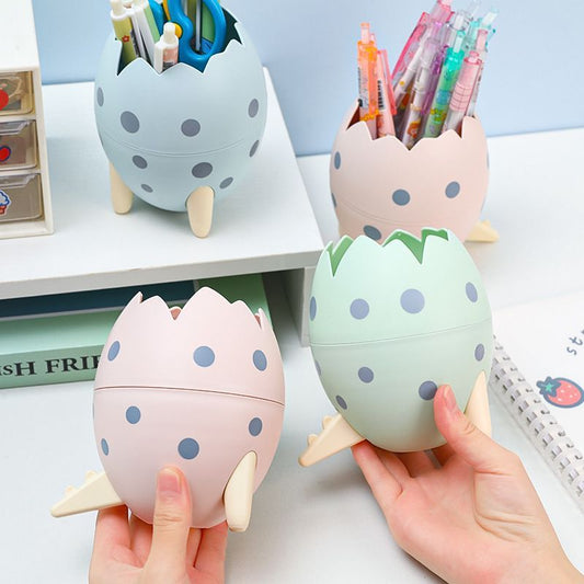 Dinosaur Egg Pen Holder
