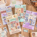 Postal Stamp Journal Sticker