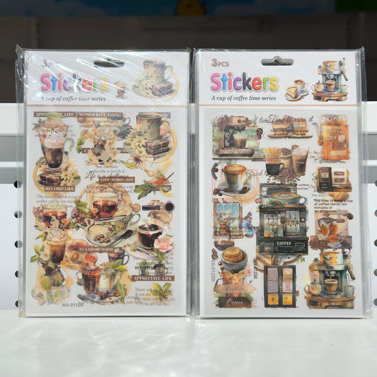 Aesthetic Coffee Deco Stickers