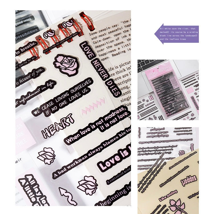 Nordic Style Sticker Kit (6pcs)