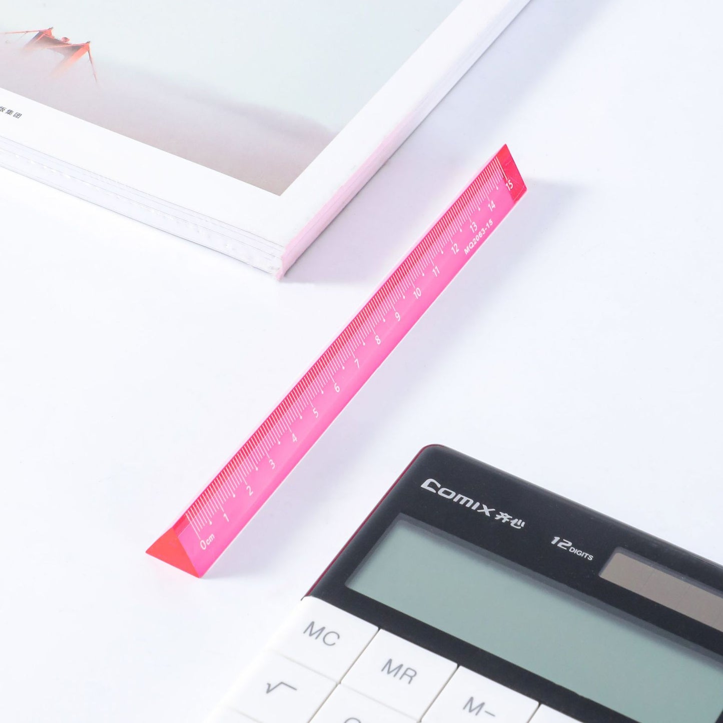 Triangle Crystal Ruler