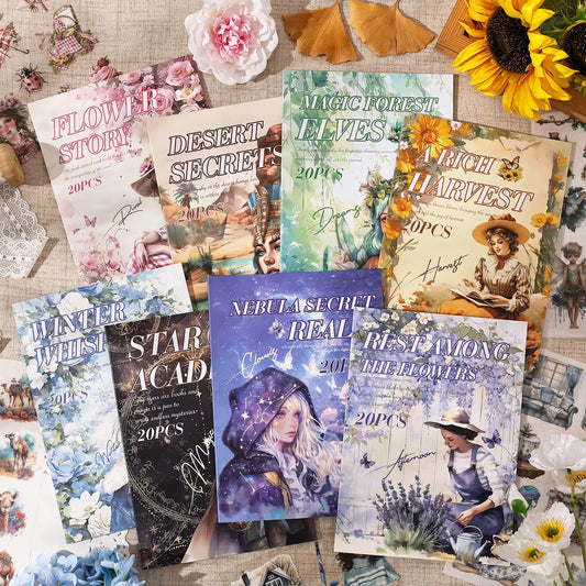 Past Series Sticker Book