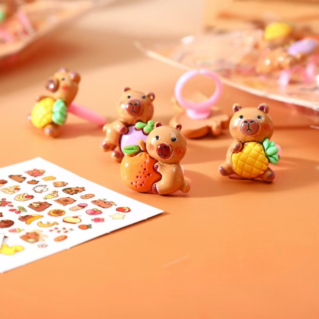 Capybara Nail Stickers