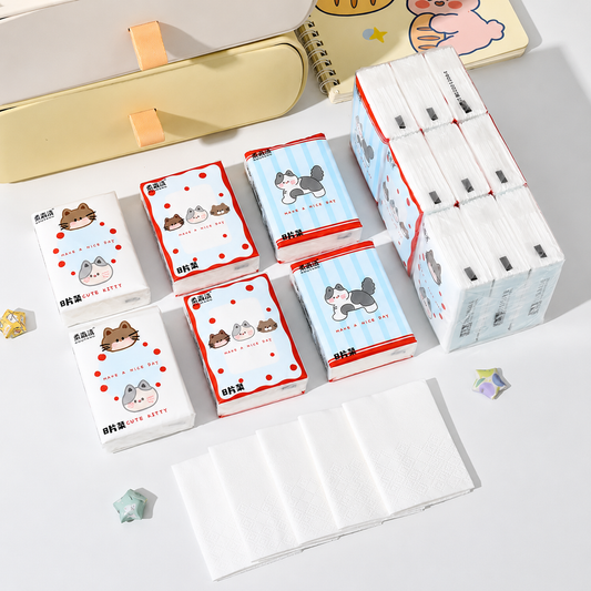 Cute Kitty Mini Tissue