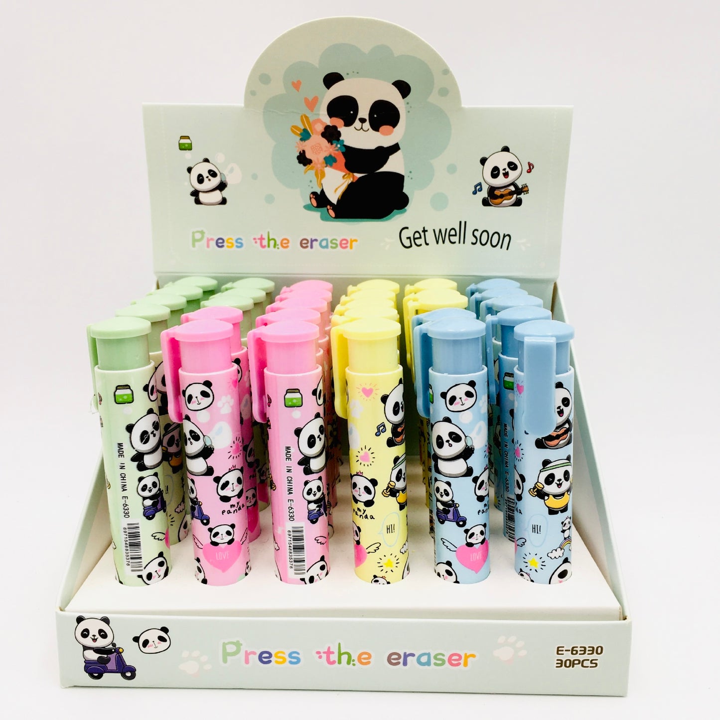 Panda Pen Eraser