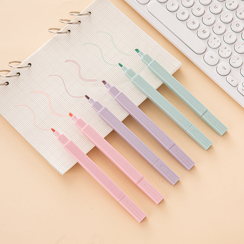 Morandi Highlighter Pens (12pcs Set)