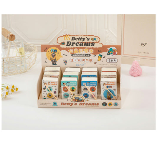 Kawaii Mini Acrylic String Notebook