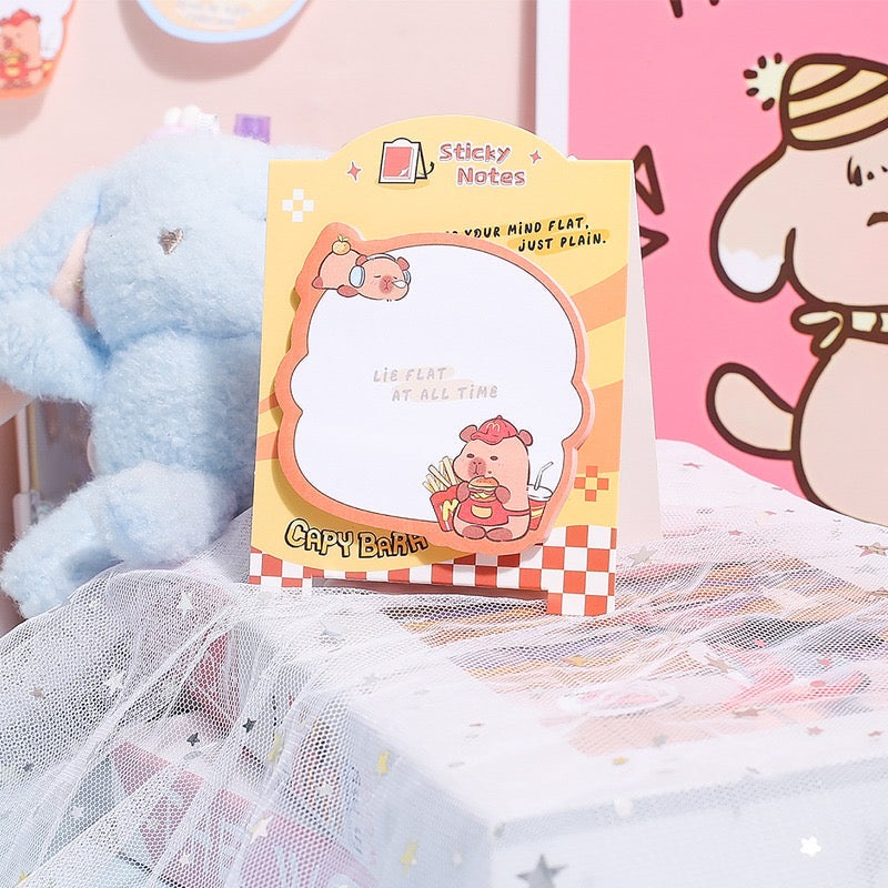 Capybara Peel Off Sticky Note