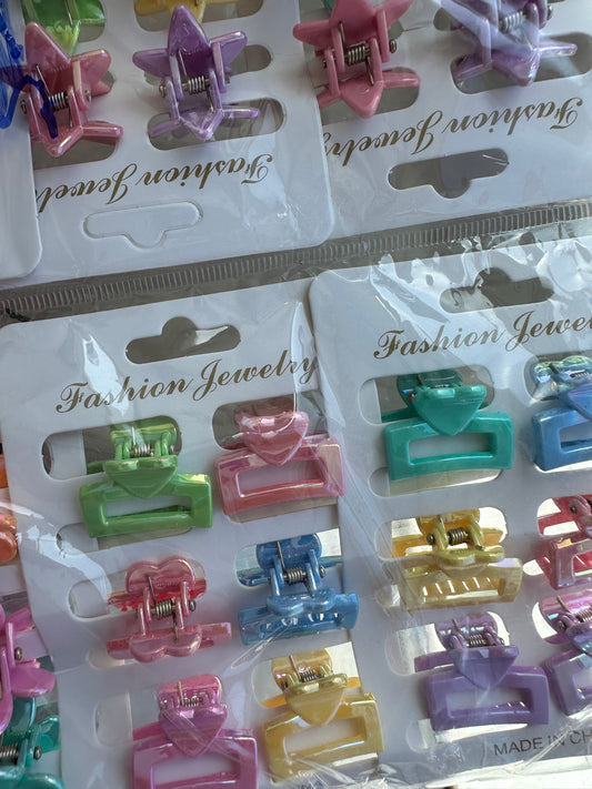 Butterfly Mini Clip 6pcs Set