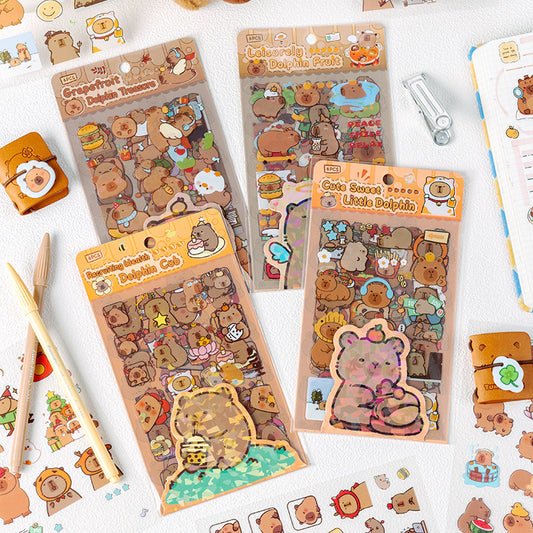 Capybara Deco Stickers