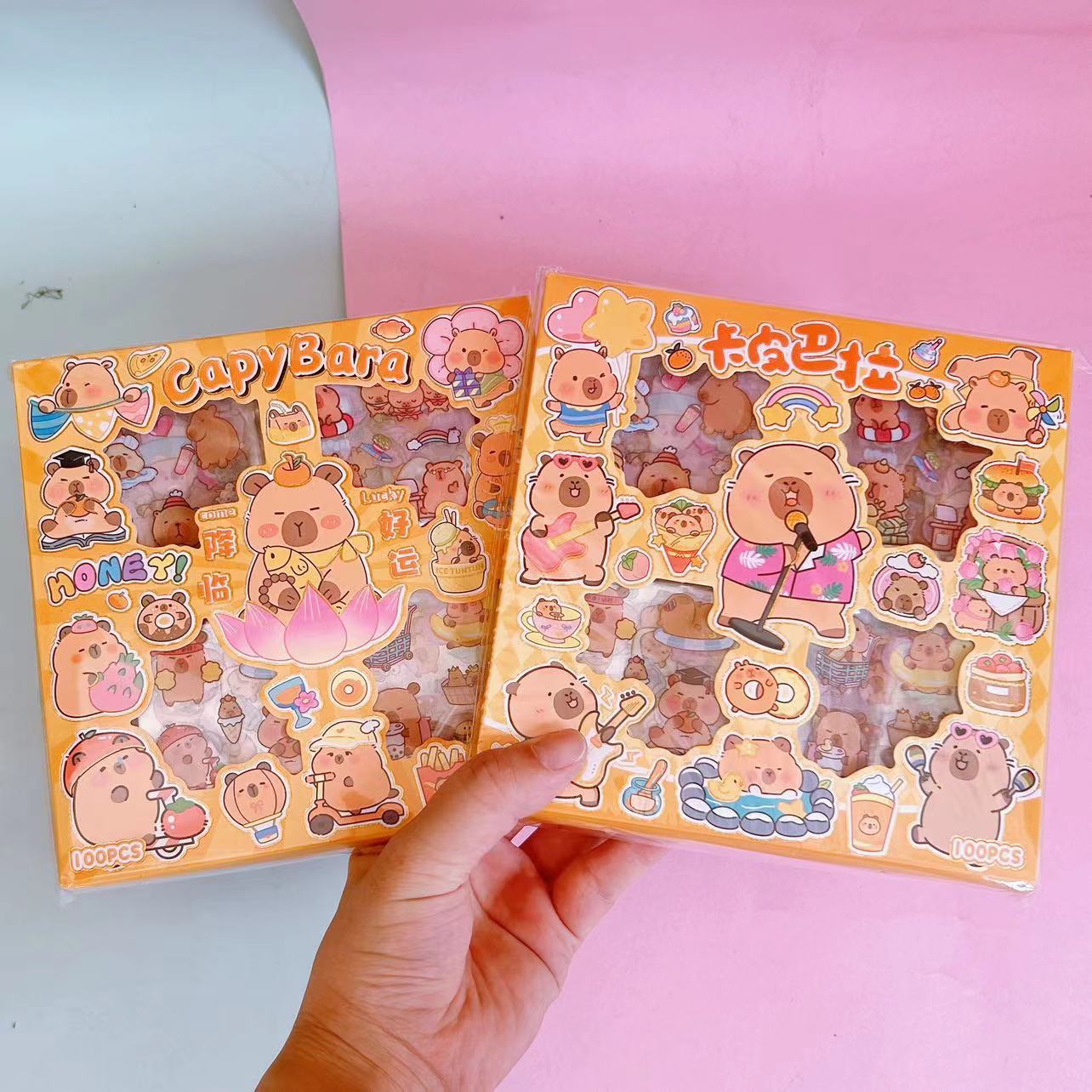 Kawaii 100 Pcs Sticker Box