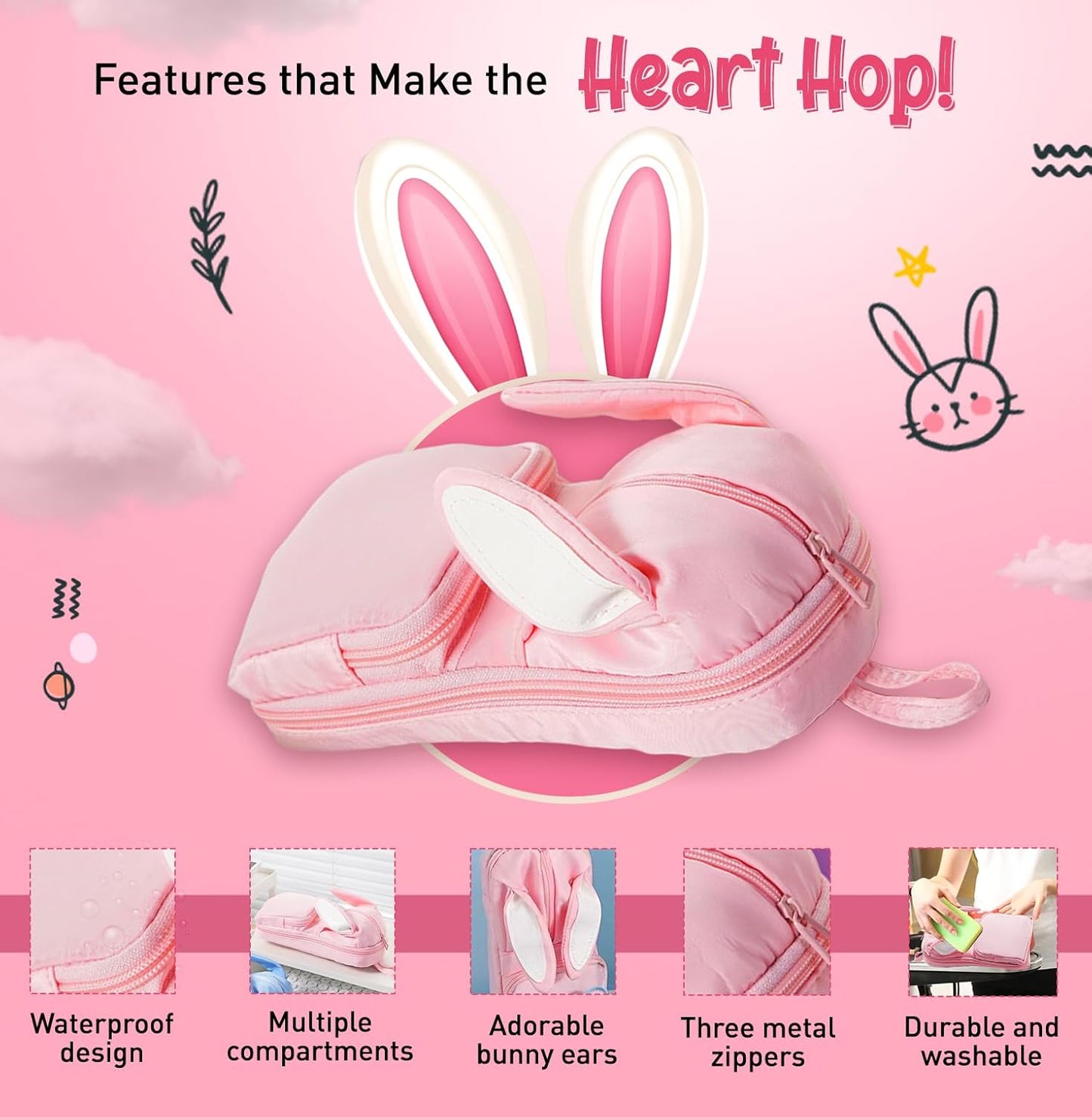Premium Kawaii Pencil Case