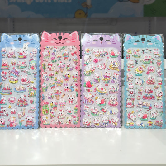 Kawaii Kitty Deco Sticker