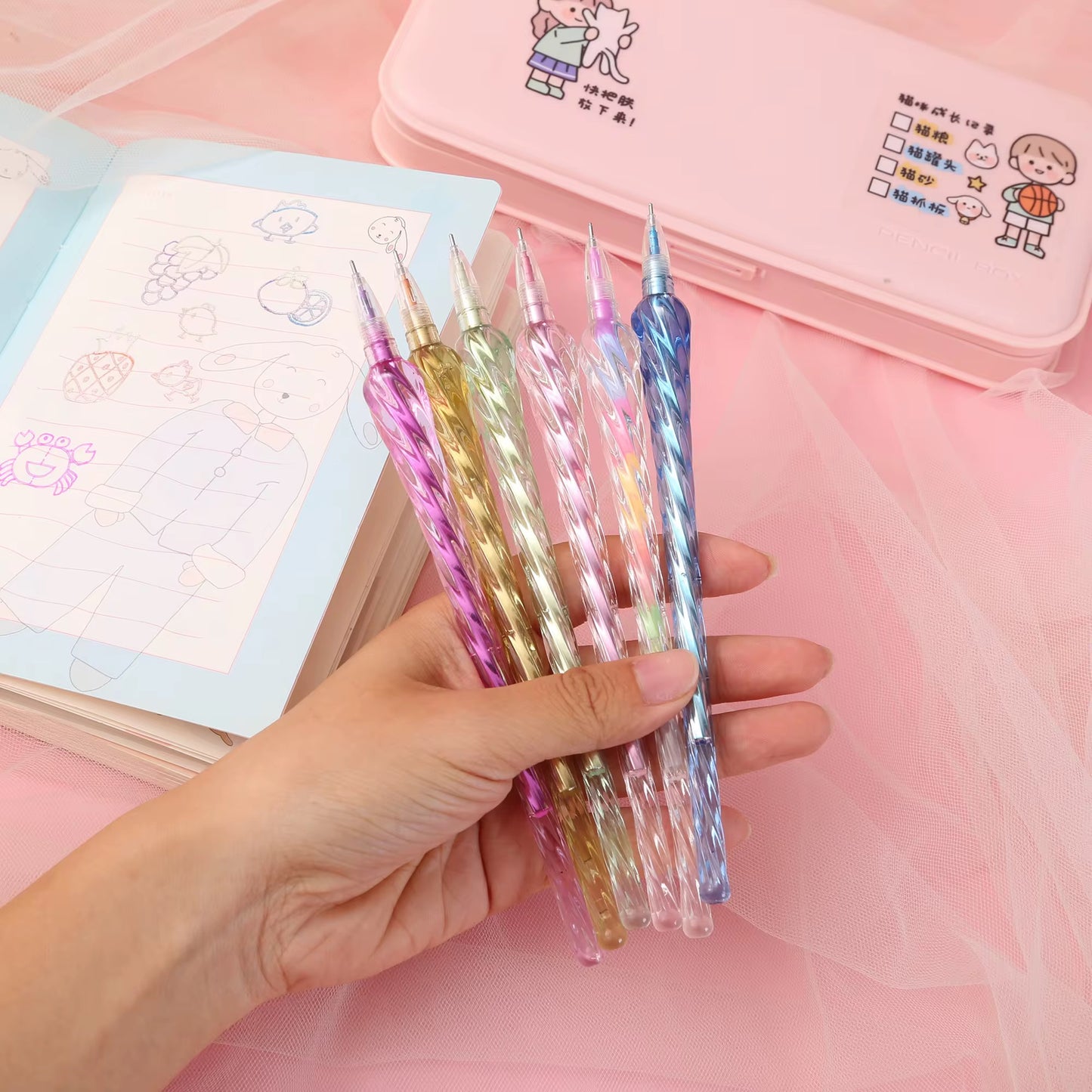 Crystal Color Gel Pen