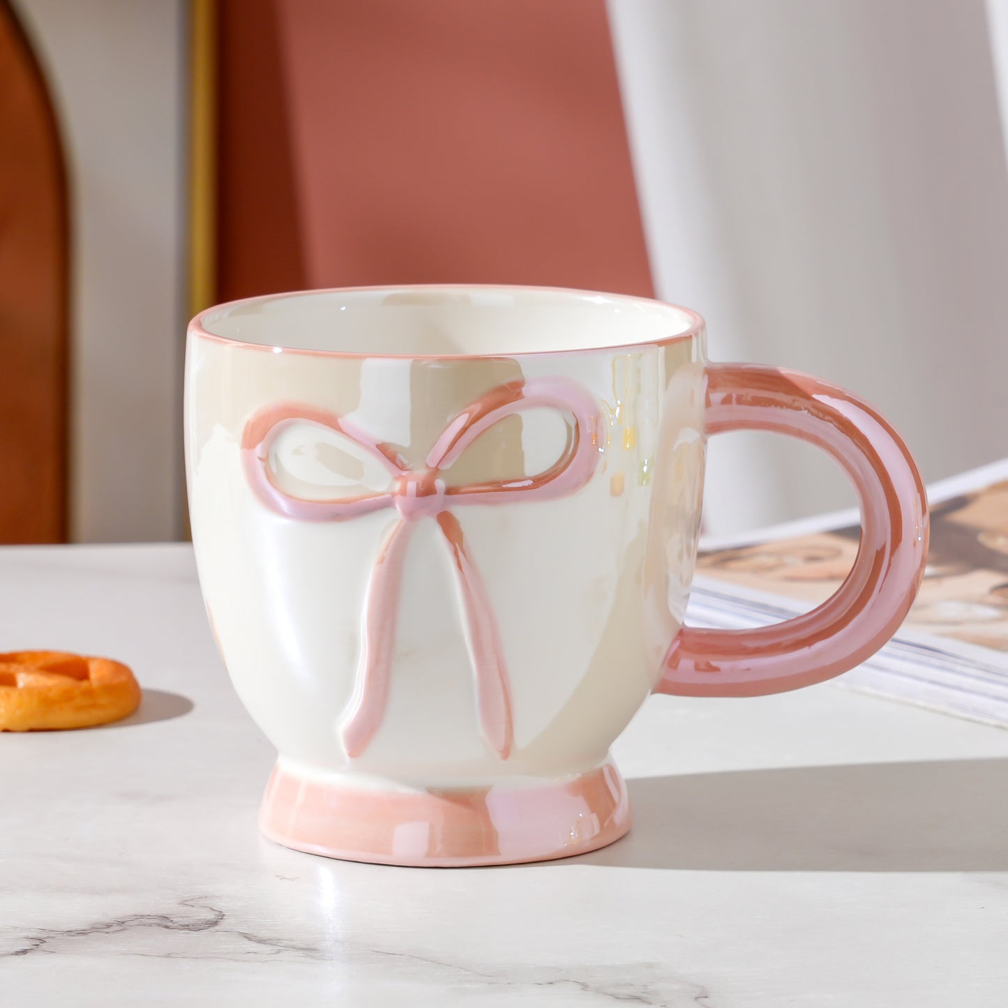 Pinteresty Bow Ceramic Mug