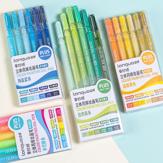 3D Acrylic Gel Pen Set