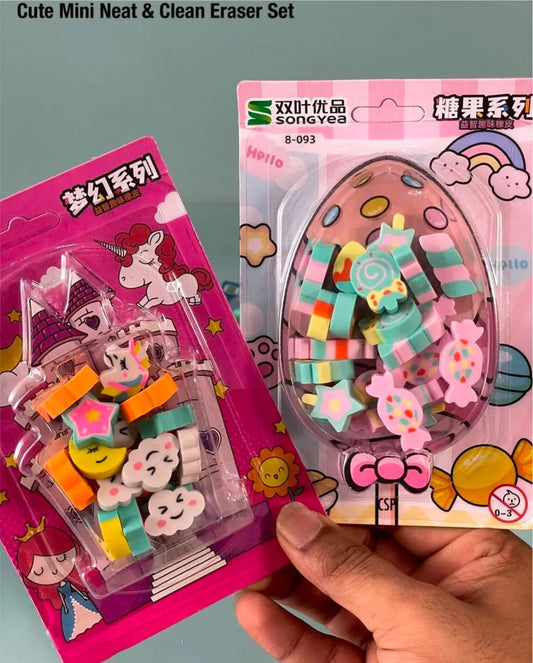 Candy Eraser Set