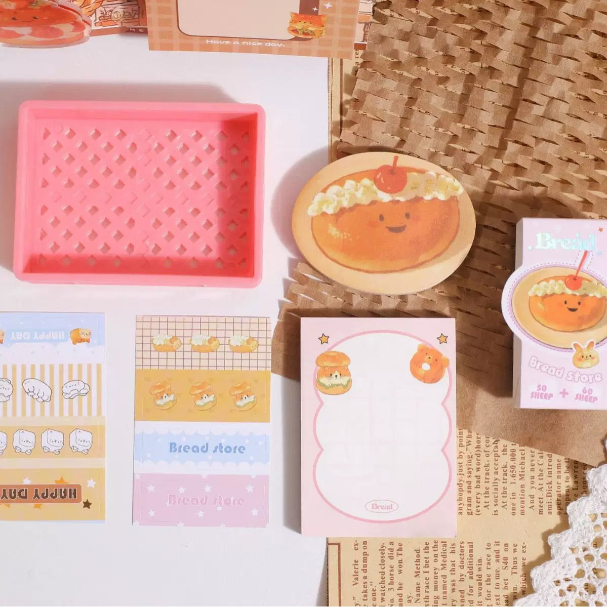 Foodie Animal Sticky Note