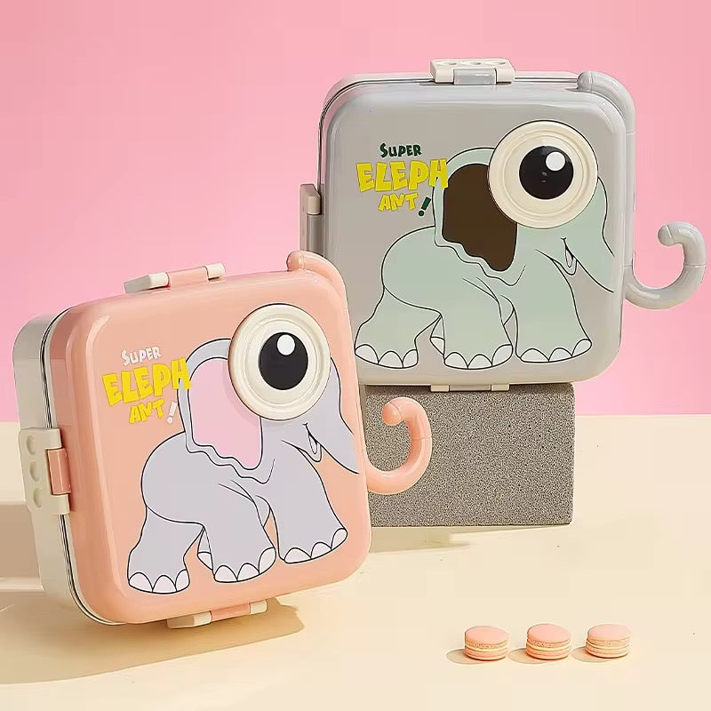 Elephant Jumbo Stainless Steel Lunch Box