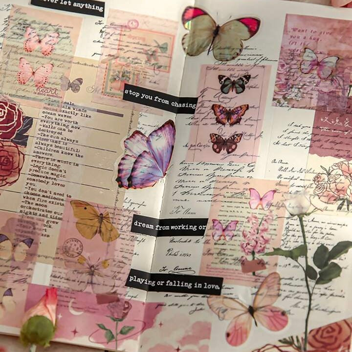 Butterfly Journaling Deco Sticker Book