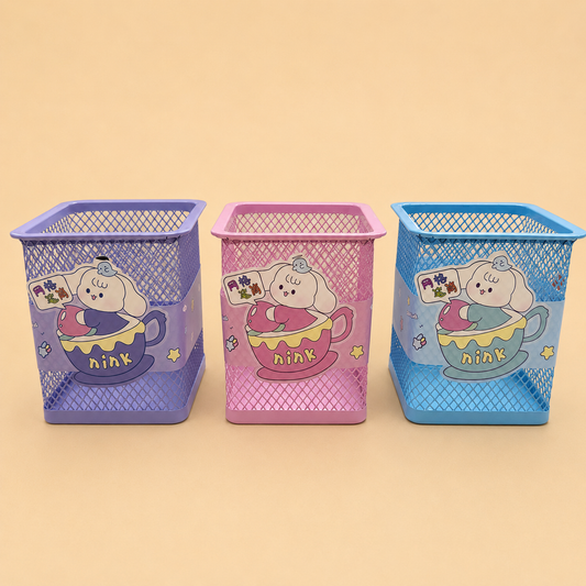 Bunny Mesh Pen Holder