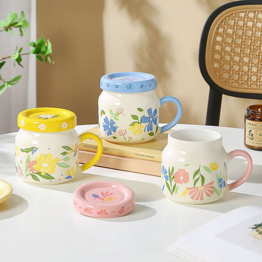 Floral Ceramic Mug