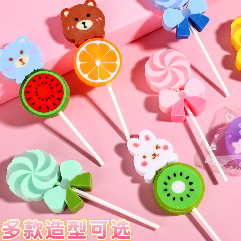 Lollipop Eraser