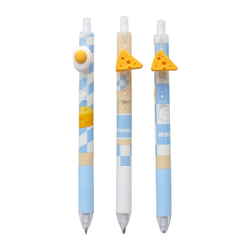 Kawaii Cheese Pen Set