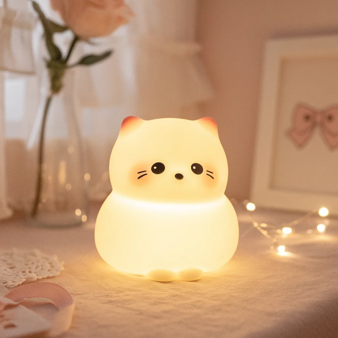 Cat Silicone Lamp