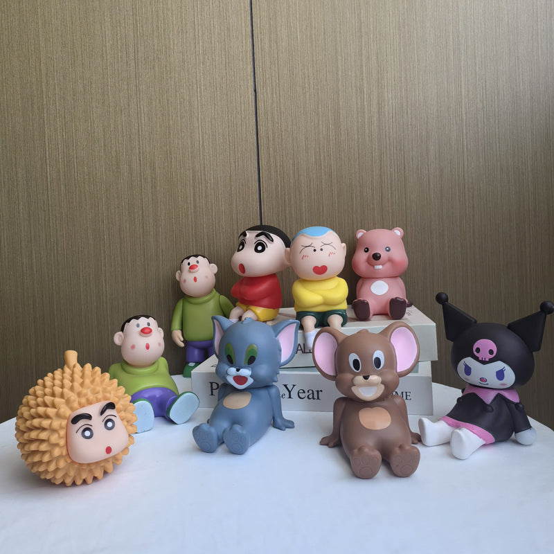 Cute Cartoon Mobile Phone + Tab Holder