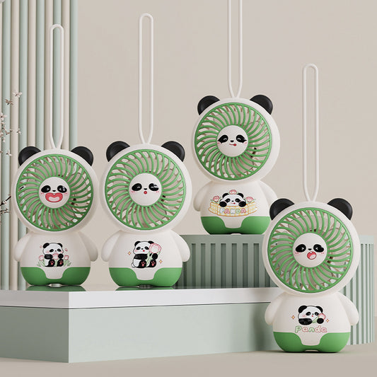 Panda Mini Keychain Fan