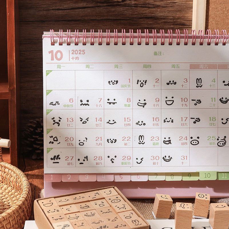 Mini Wooden Journaling Stamp