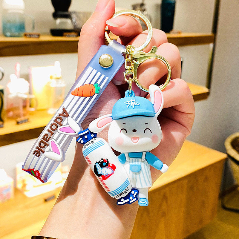 Adorable Bunny Keychain