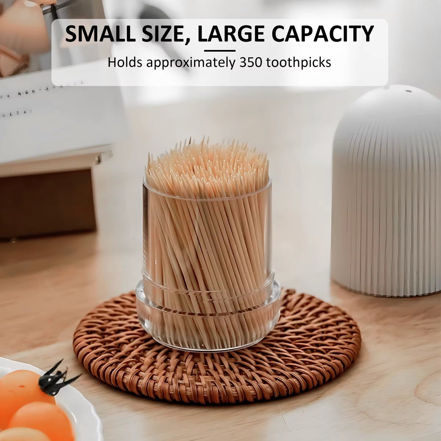 Bamboo Toothpick Holder